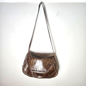 Hobo Brown Leona Shoulder Bag